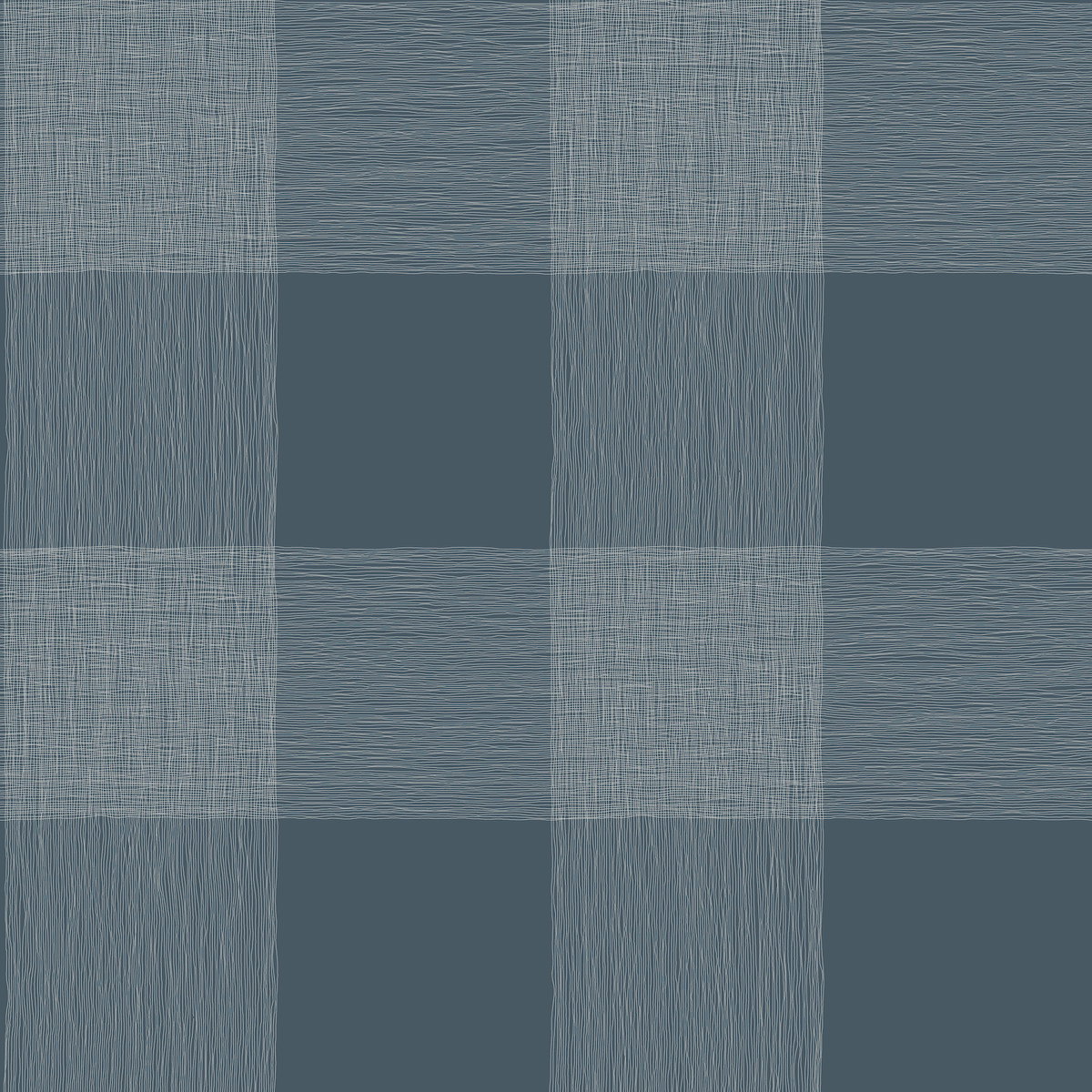 Common Thread Navy & White Wallpaper, by York Wall, 33' length x 1'8.5" width x 0.02" depth