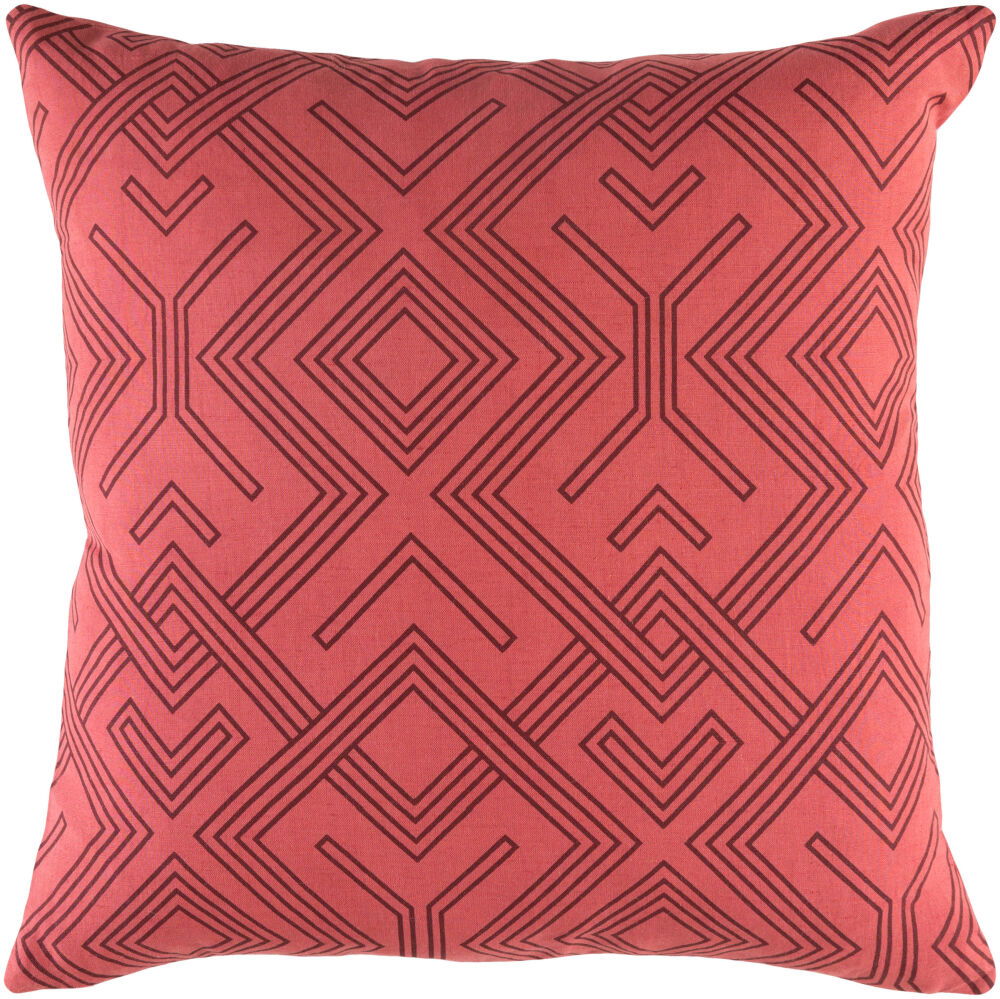 Ethiopia Accent Pillow, Decorative Pillow by Surya, 18" length x 18" width