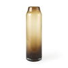 Amrita 4.8L x 4.8W x 16.0H Golden Brown Glass Vase thumbnail 0