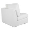Refuge Arctic White Corner Sofa, Furniture by Uttermost, 37.5" width x 30" height x 37.5" depth thumbnail 3