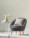 Polished Chevron Cream & Gold Wallpaper thumbnail 4