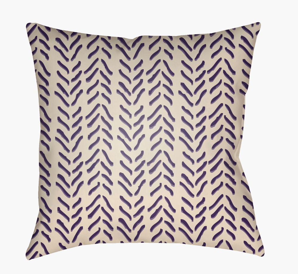 Textures Accent Pillow, Decorative Pillow by Surya, 22" length x 22" width