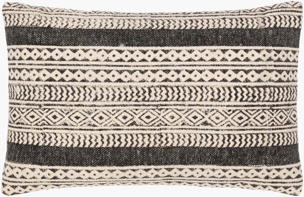 Janya Lumbar Pillow, Decorative Pillow by Surya, 14" length x 22" width