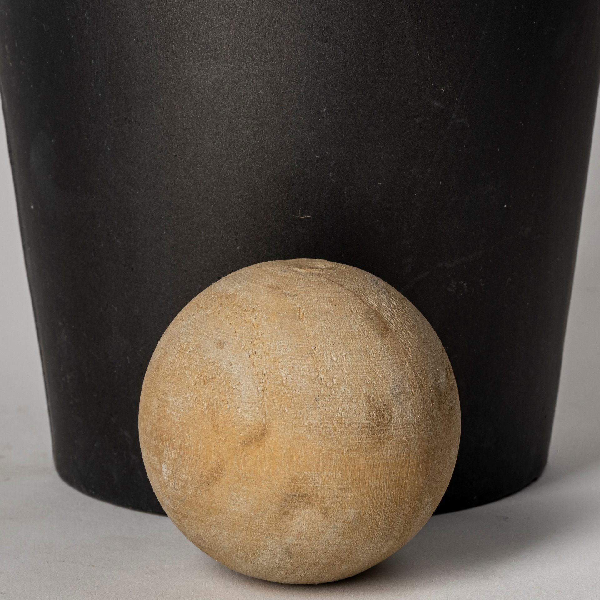 Asher Set of Two Black Metal Urns, Decorative Jar by Mercana, 7.48" length x 7.48" width x 18.5" height View 8