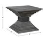 Andes Wooden Geometric Accent Table thumbnail 2