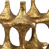 Gilded Connection Modern Sculptures Set/2, Decorative by Uttermost, 6.5" width x 6.5" height x 6.5" depth thumbnail 6