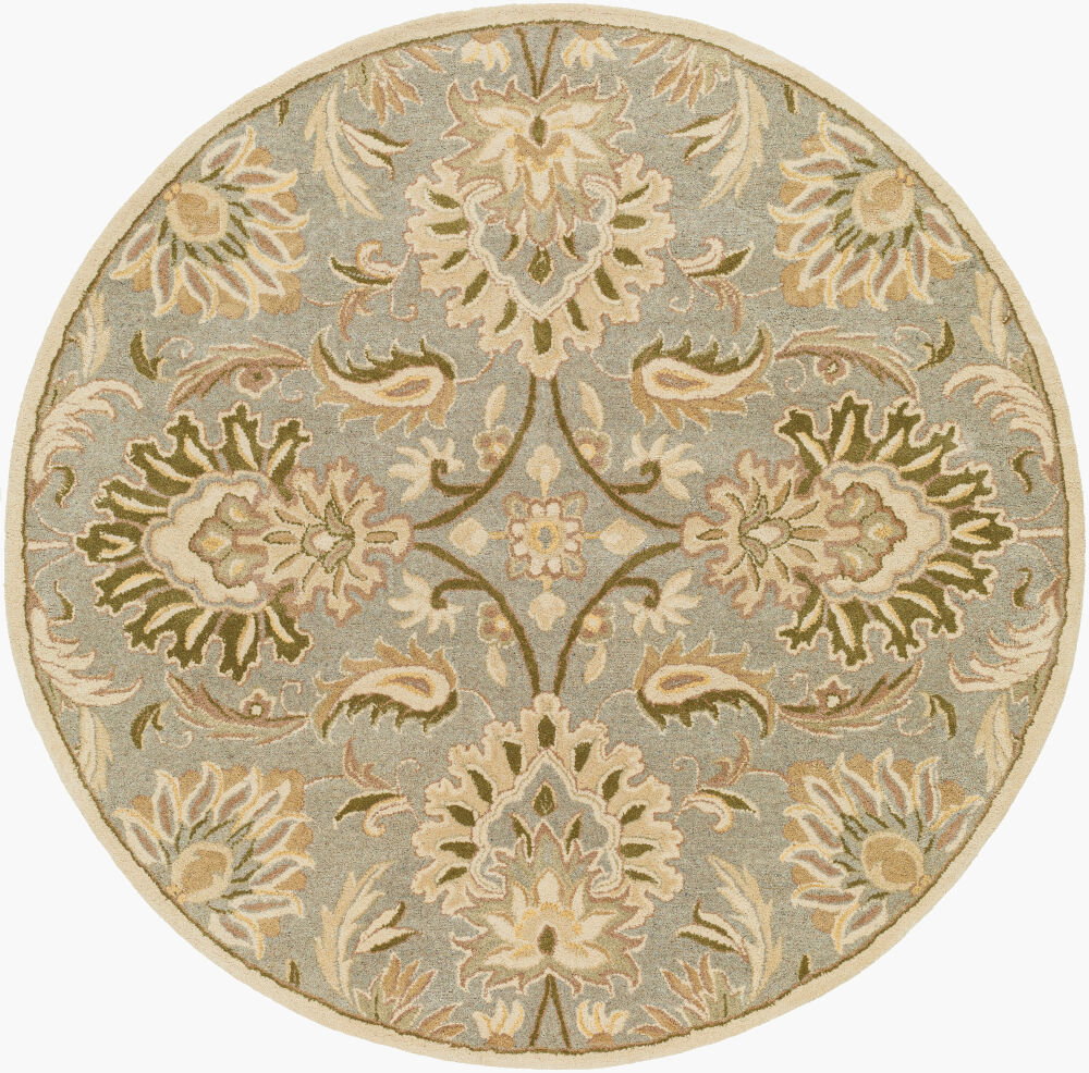Caesar Handmade Rug, by Surya, 6' length x 6' width
