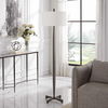 Counteract Rust Metal Floor Lamp, by Uttermost, 18" width x 67.5" height x 18" depth thumbnail 4