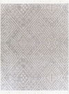 Euphoria Machine Woven Rug, by Surya, 1'3.75" length x 1'3.75" width thumbnail