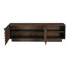 Easton Media Cabinet Brown, Media Console by Moe's Home, 60" width x 18" height x 14" depth thumbnail 3
