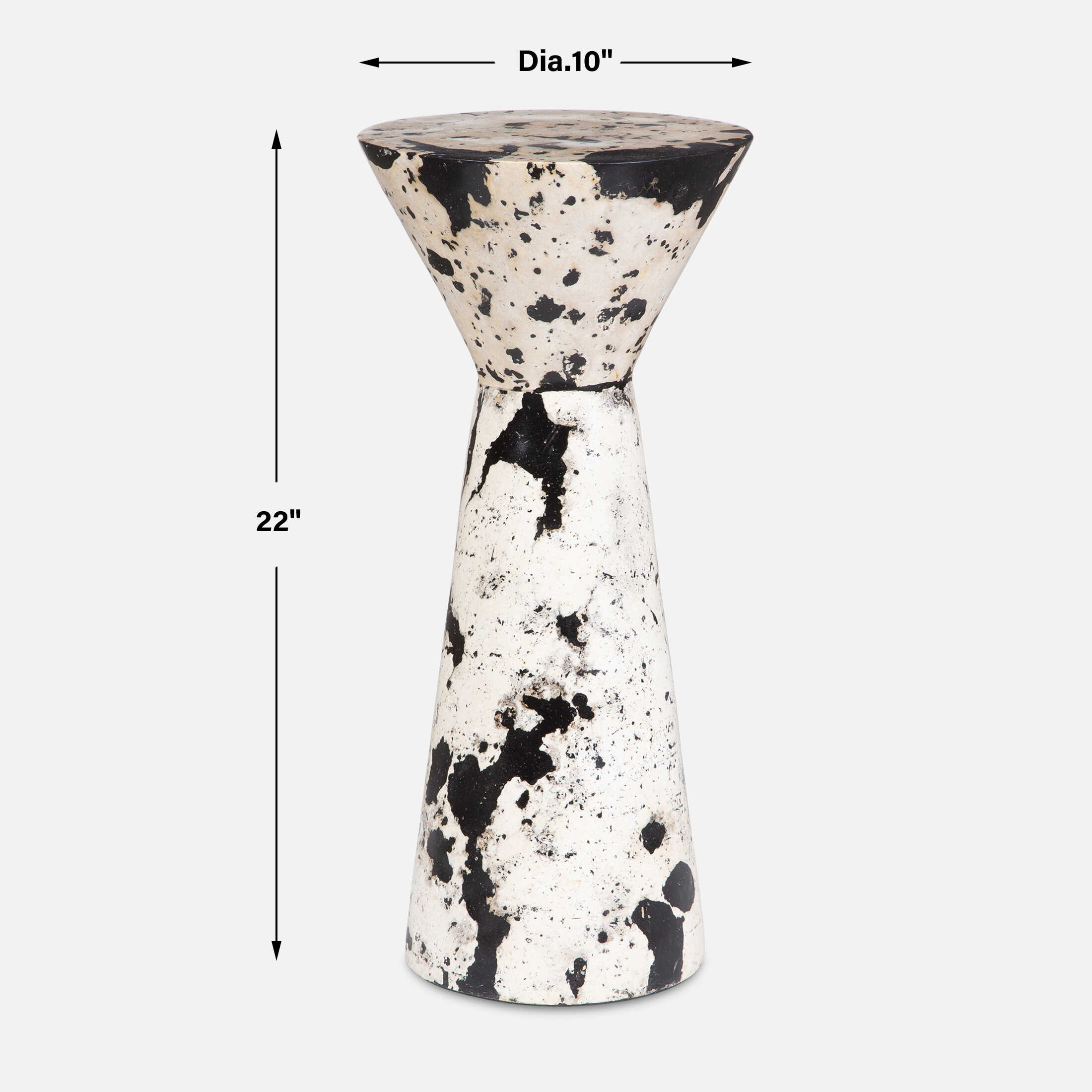 Lenora Stone Drink Table large image 