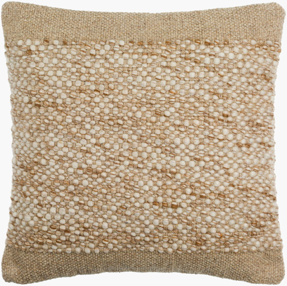 Rukmini Accent Pillow Down, Decorative Pillow by Surya, 18" length x 18" width
