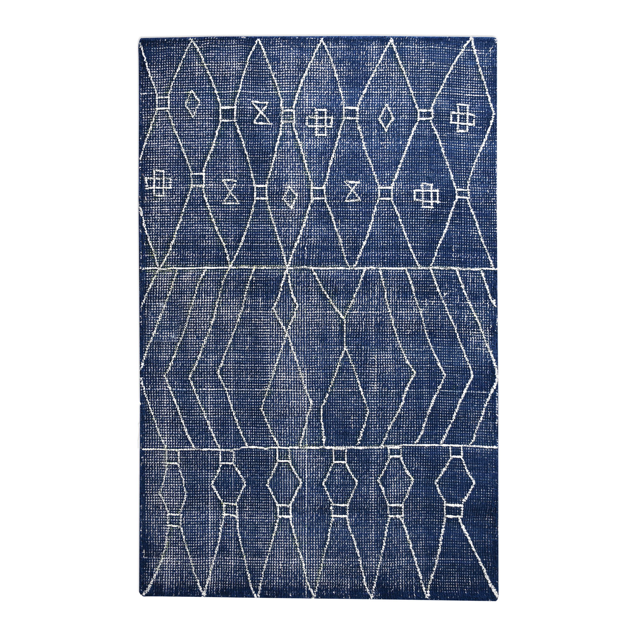 Fressia Blue 8 X 10 Rug large image 