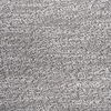 Siren Gray Fabric with Dark Brown Wood Round Accent Stool thumbnail 8