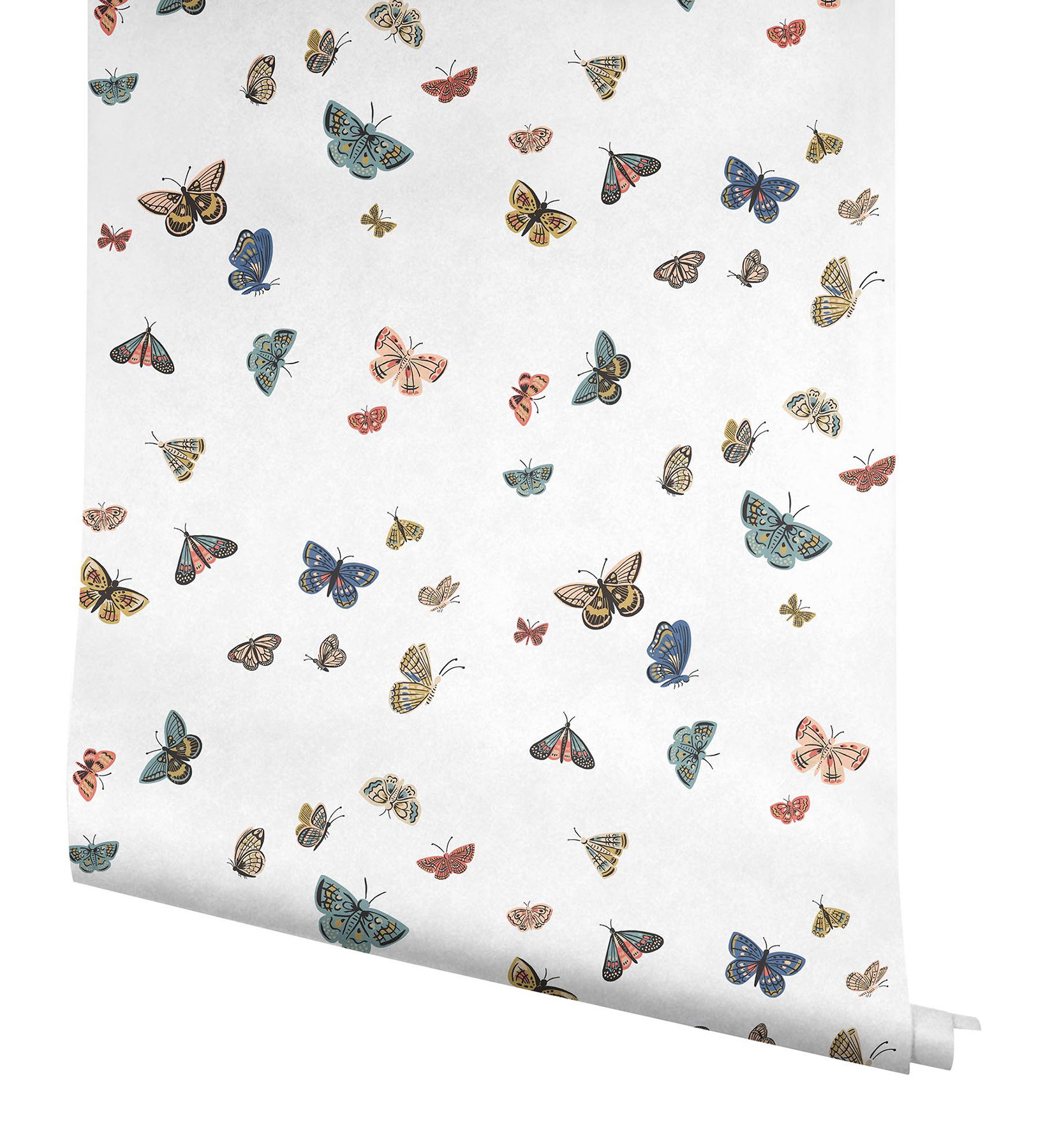 Butterfly House White Wallpaper Butterfly House White Wallpaper large image