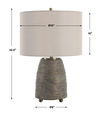 Gorda Bronze Ceramic Table Lamp, by Uttermost, 15" width x 22.5" height x 15" depth thumbnail 3