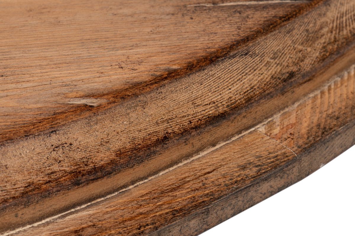 Renaissance Pedestal Dining Table 40top, by Sarreid, 3'4" length x 3'4" width x 2'6" height View 12