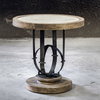 Sydney Light Oak Side Table, Side & End Table by Uttermost, 24" width x 24" height x 24" depth thumbnail 4