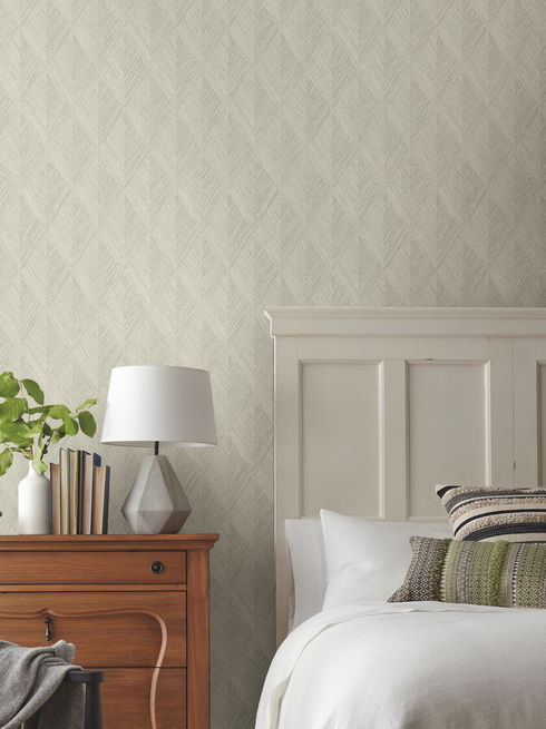 Belmont Taupe Wallpaper