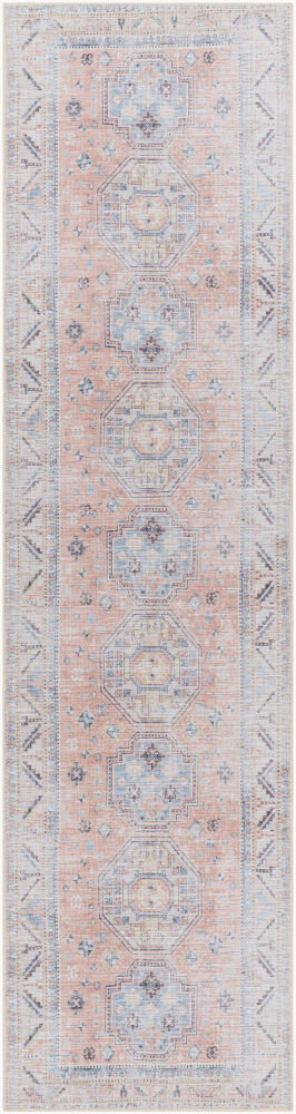 Antiquity Machine Woven Rug, by Surya, 11'11.7" length x 2'7.5" width