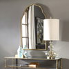 Kenitra Gold Arch Mirror, by Uttermost, 2' width x 3'4" height x 1.12" depth thumbnail 5
