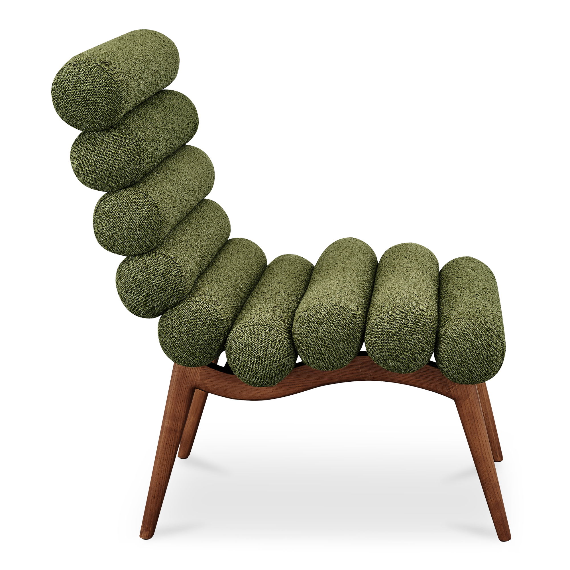 Arlo Accent Chair Dark Green large image 