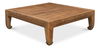 Classic Chinese Coffee Table, by Sarreid, 57" length x 57" width x 18" height thumbnail 7
