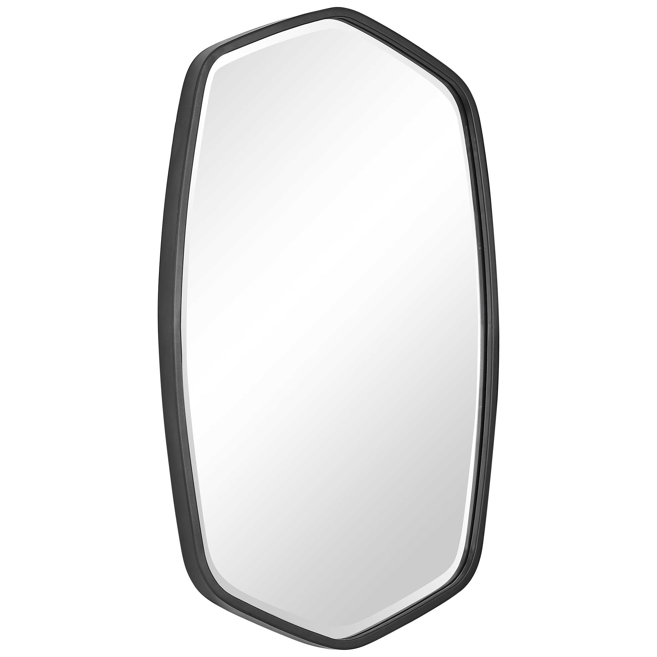 Duronia Black Iron Mirror large image 