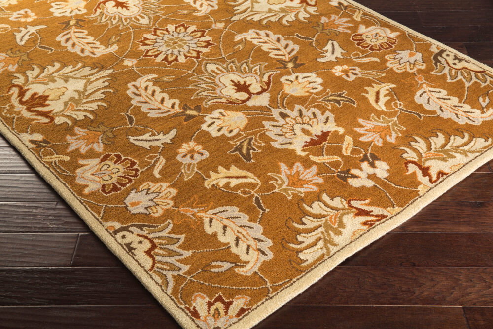 Caesar Handmade Rug, by Surya, 1'6" length x 1'6" width