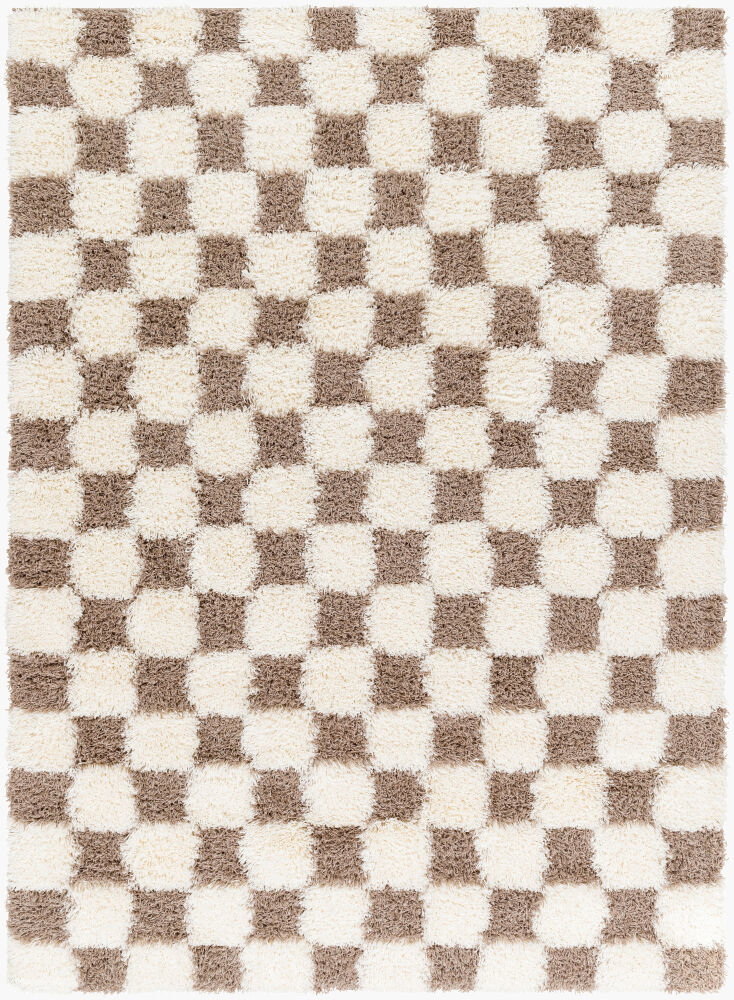 Urban Shag Machine Woven Rug, by Surya, 1'3.75" length x 1'3.75" width