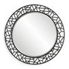 Mosaic Metal Round Mirror thumbnail 0