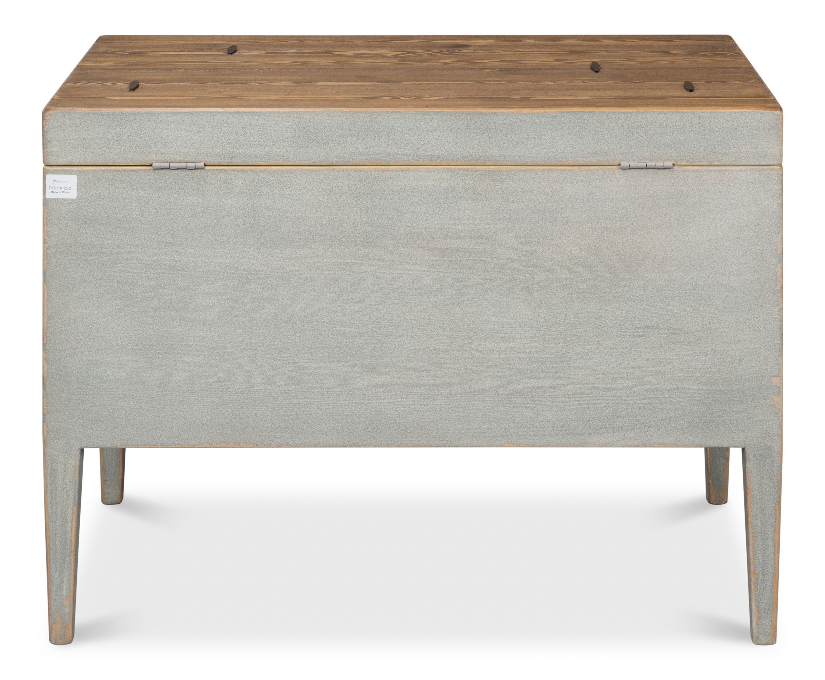 Trunk Side Table W/ Secret Storage large image 