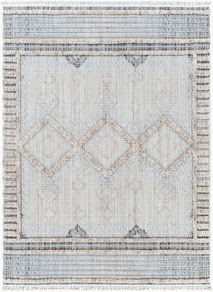 Zaragoza Machine Woven Rug, by Surya, 6'11.86" length x 5'2.99" width