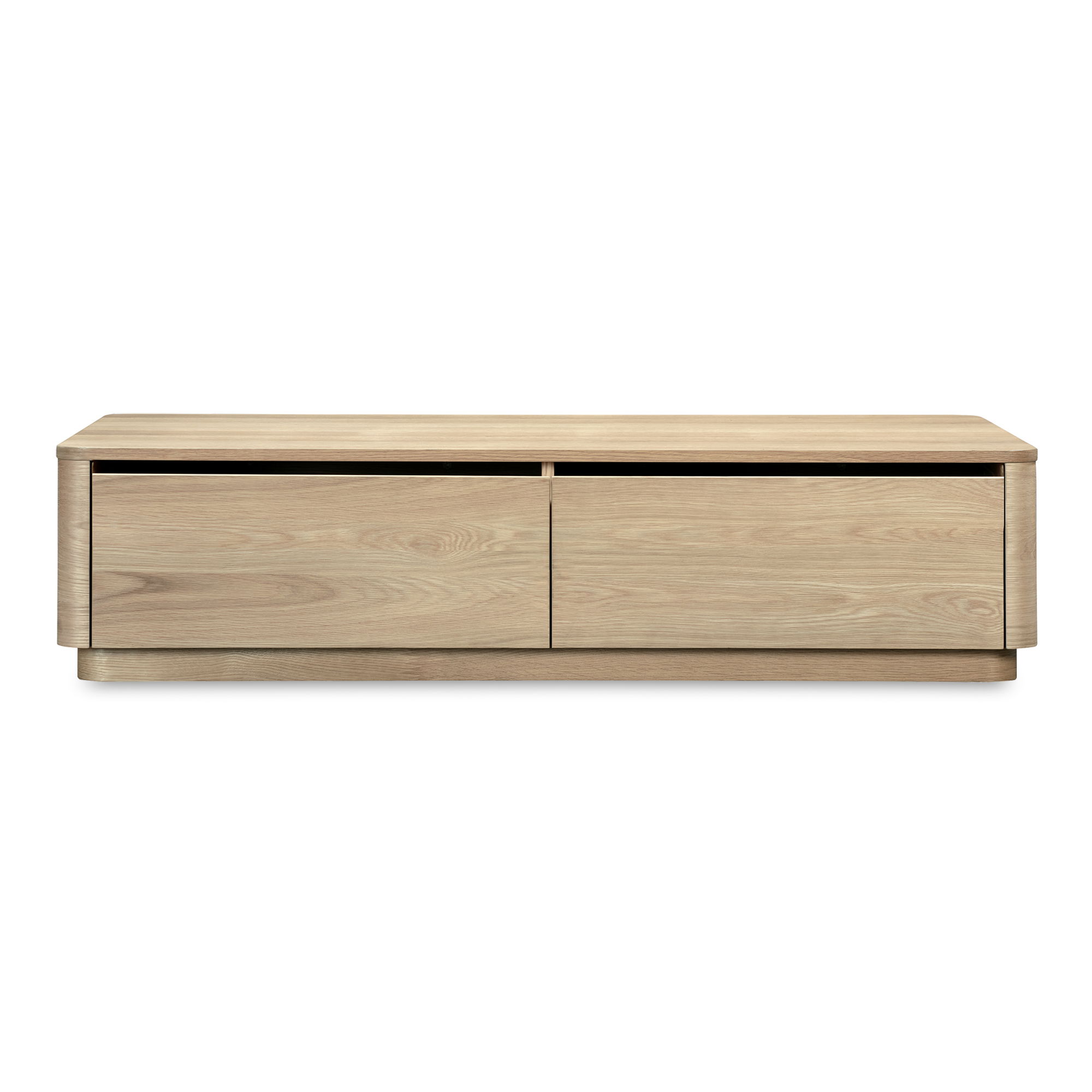Round Off Coffee Table Natural Oak large image 