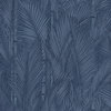 Swaying Fronds Navy Peel & Stick Wallpaper, by York Wall, 16'6" length x 1'8.5" width x 0.02" depth thumbnail