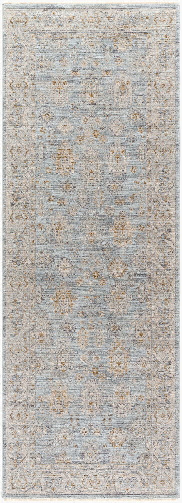 Avant Garde Machine Woven Rug, by Surya, 7'2.61" length x 2'7.5" width