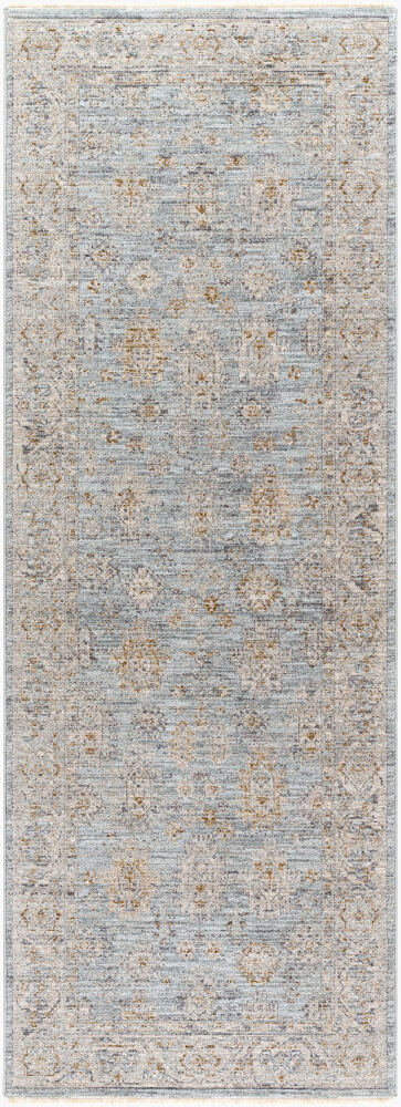 Avant Garde Machine Woven Rug, by Surya, 7'2.61" length x 2'7.5" width