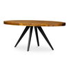 Parq Oval Dining Table Amber thumbnail 1
