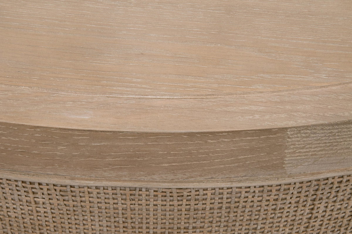 Cane Coffee Table, by Essentials for Living, 40.25" width x 16" height x 40.25" depth View 4
