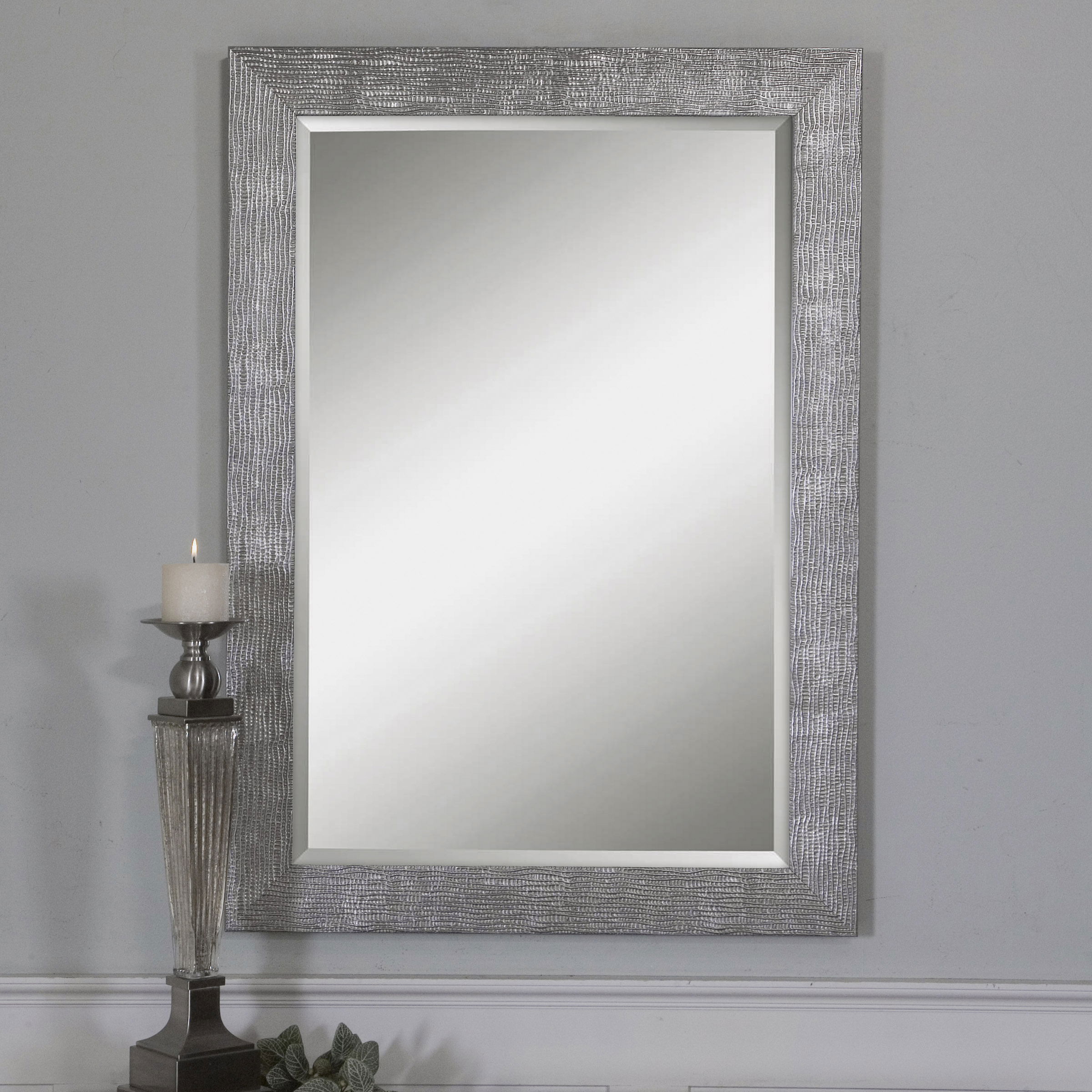 Tarek Silver Mirror large image 