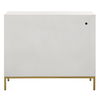 Front Range White 2 Door Cabinet, Furniture by Uttermost, 40.25" width x 34" height x 13" depth thumbnail 12