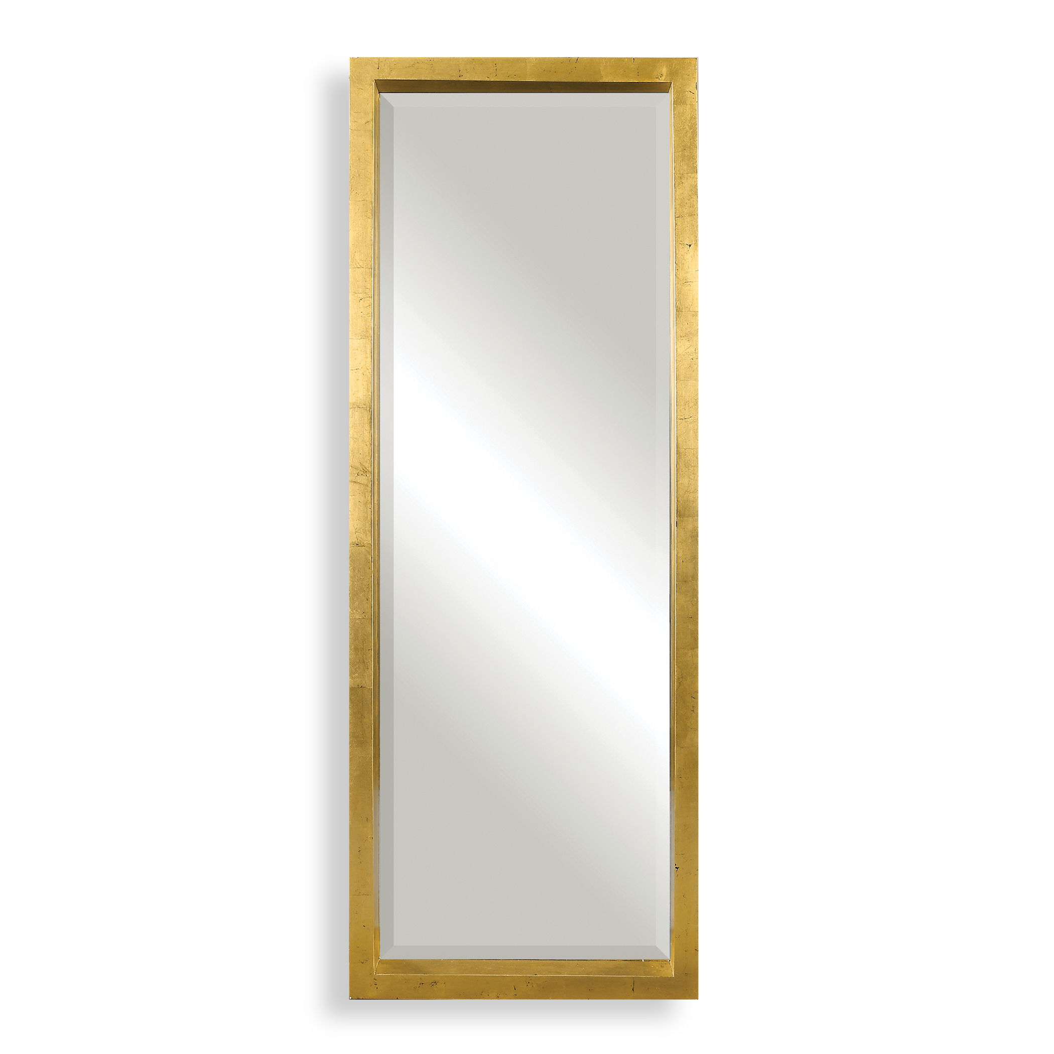 Edmonton Gold Leaner Mirror large image 
