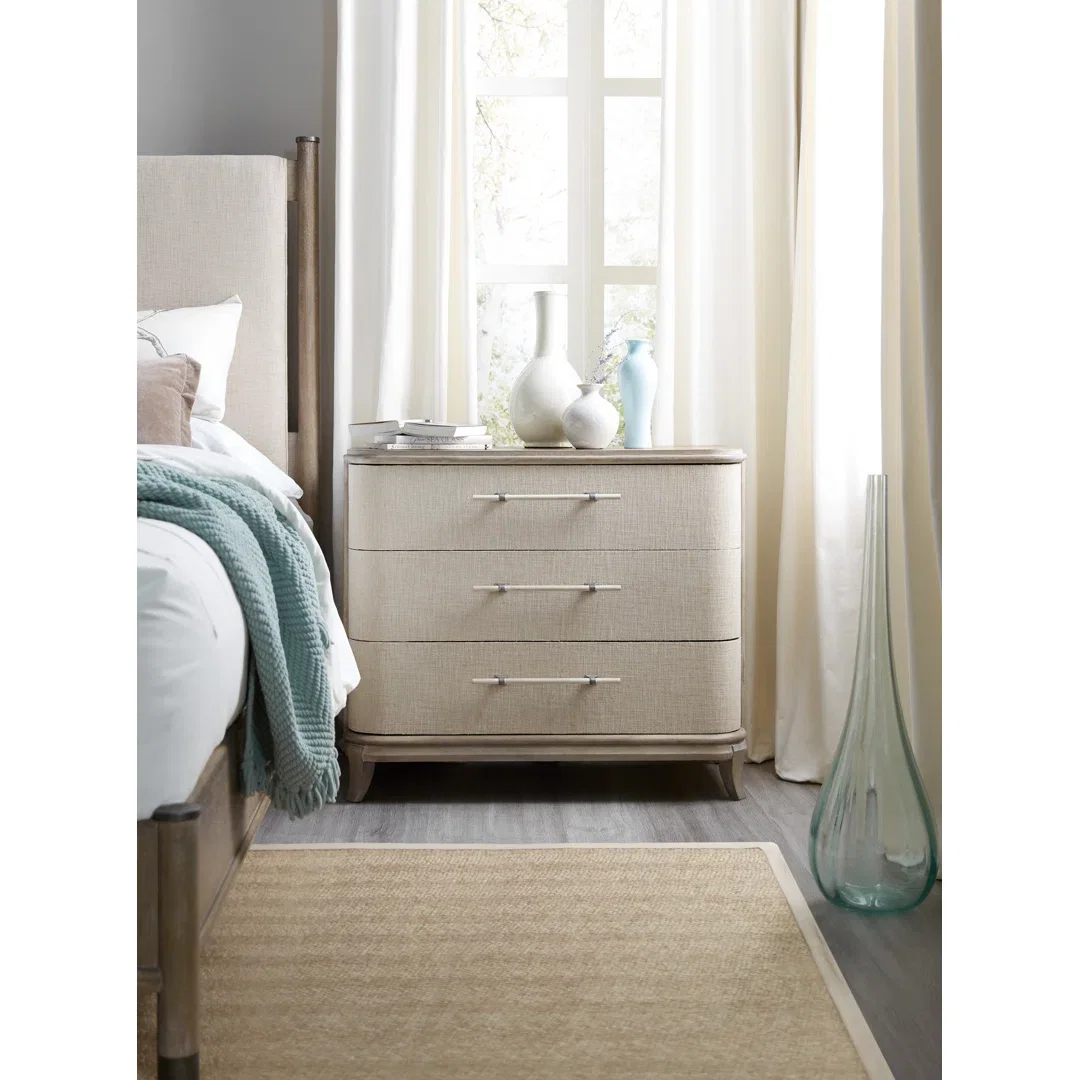 Affinity 3 - Drawer Dresser, by Hooker Furniture, 37.75" width x 32.25" height x 18" depth View 4