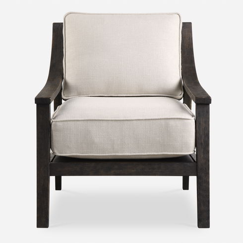 Lyle Beige Accent Chair