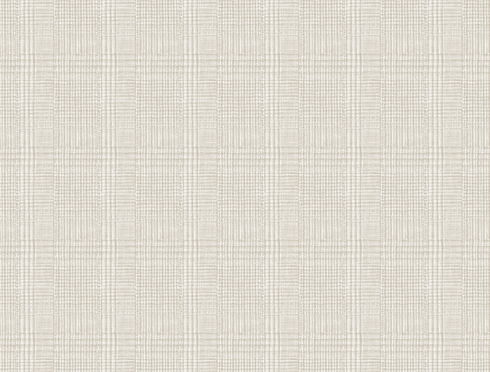 Shirting Plaid Off White Wallpaper