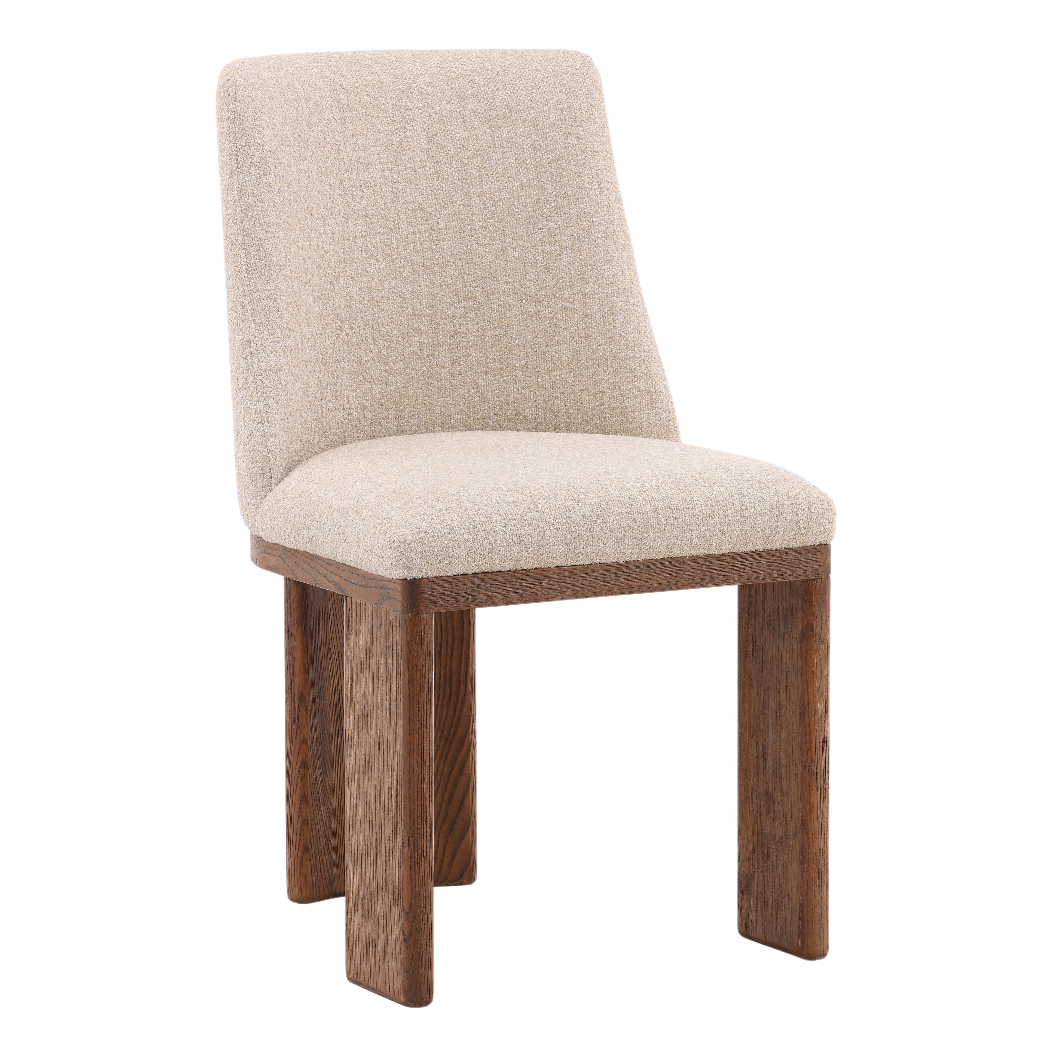 Alistair Dining Chair Sand, by Dovetail, 20" width x 35.25" height x 24" depth View 1