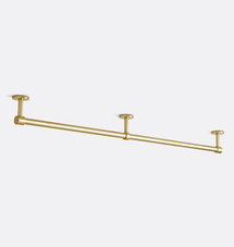 Online Designer Other Undermount Laundry Rod, 12"-60" - Aged Brass