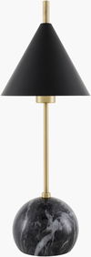 Tunja Accent Table Lamp, by Surya, 8" width x 22" height thumbnail