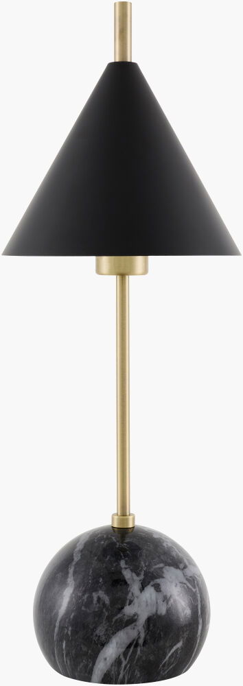 Tunja Accent Table Lamp, by Surya, 8" width x 22" height