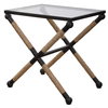 Braddock Coastal Accent Table, Side & End Table by Uttermost, 16.5" width x 22" height x 22" depth thumbnail 4